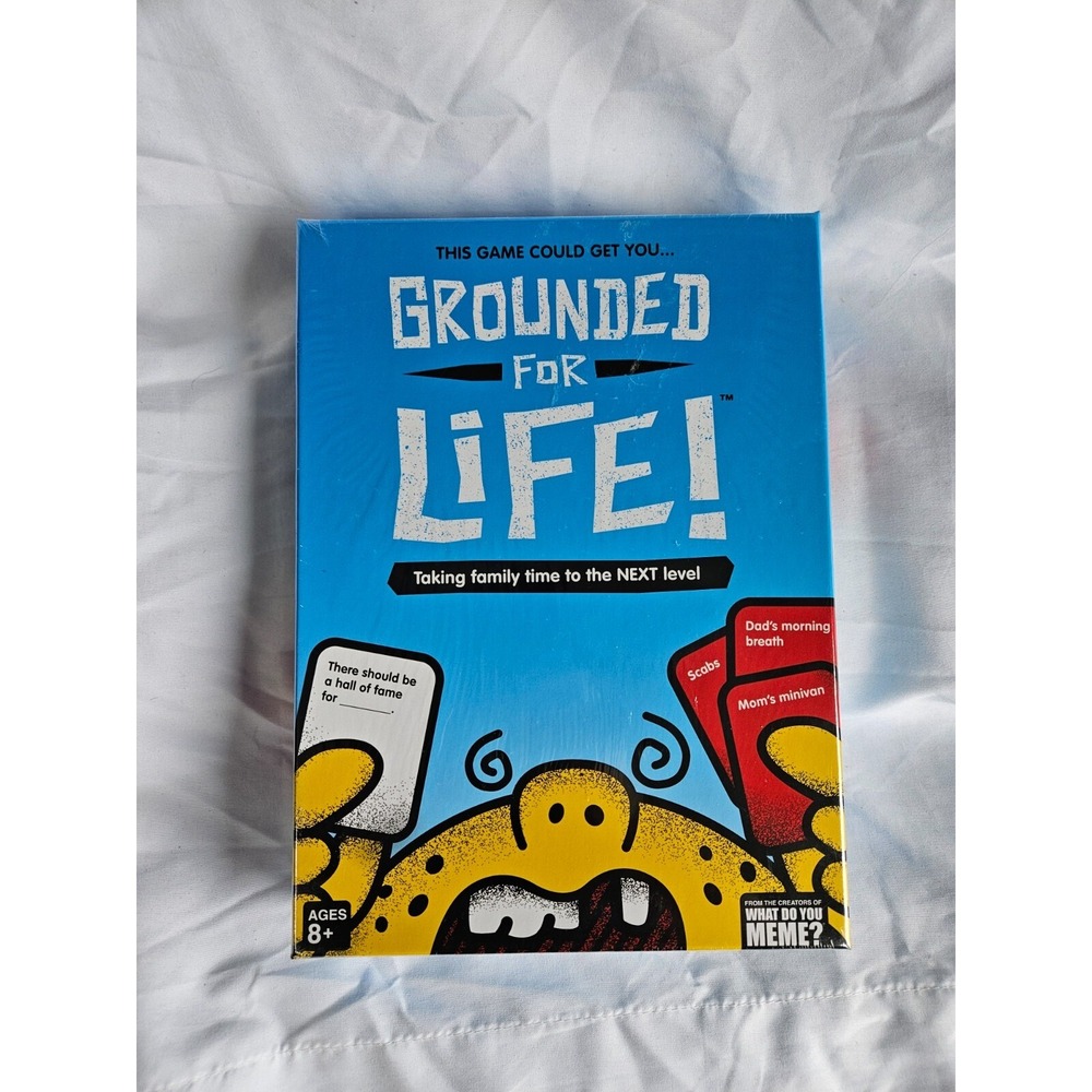 Grounded for Life - The Ultimate Family Game - by What Do You Meme? - NEW Sealed